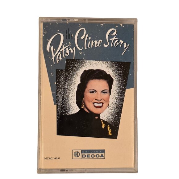 The Patsy Cline Story Cassette Tape Original Decca MCA Records 1988 Release - Picture 1 of 6